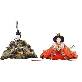 ひな人形 親王単品 DIYひな 京十番 三五 京極 m 117 黒地松柄 130829