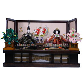 雛人形セット 親王飾り 吉野 桐 芥子 京金彩 171310