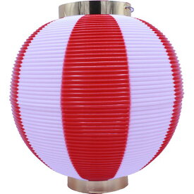 提灯 ちょうちん 赤提灯 祭り提灯 ポリ提灯 丸提灯 尺丸提灯二色 赤／白 159134