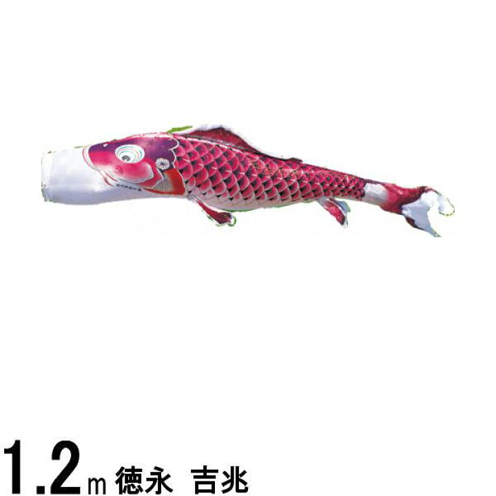 鯉のぼり 徳永鯉 こいのぼり単品 豪 もらし 撥水加工 紫鯉 2m 139594350