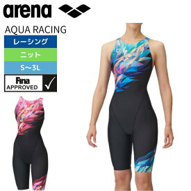 arena 競泳水着 レディース レーシング FINAマークあり FINA承認 アリーナ AQUA RACING アクアレーシング FAR-3562W 水神