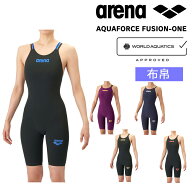 競泳水着 WA承認 レディース レーシング水着 AQUAFORCE FUSION-ONE arena アクアフォースフュージョンワ…