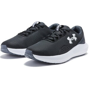 �����j���O�V���[�Y �A���_�[�A�[�}�[ UA UNDER ARMOUR �`���[�W�h�T�[�W4�G�N�X�g�����C�h �u���b�N �z���C�g 3028249 002 �X�j�[�J�[ �N�b�V������ �� �u���b�N 25-29cn