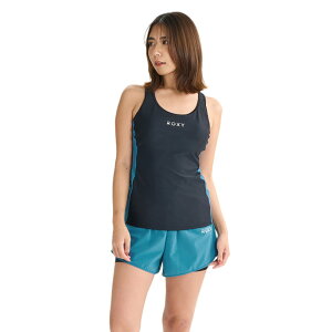 ★マラソン最大2000円OFFクーポンあり★ フィットネス水着 レディース セパレート 上下セット 体型カバー ロキシー ROXY S-L おしゃれ ママ水着 パッド付 25FWRSW254502 YOU WILL DO FINE