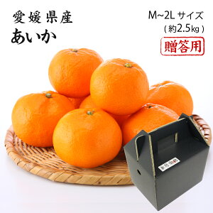 2025 あいか お歳暮 ギフト M〜2Lサイズ 約2.5kg 紅まどんなと同品種 愛媛県産 フルーツ プレゼント みかん ミカン 12月上旬頃より順次発送