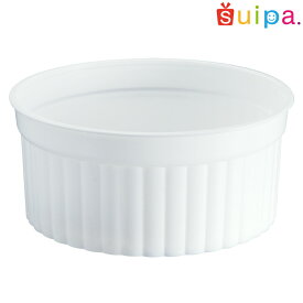 ■【耐熱】PP 86-145 マーブルカップ 白　10個【日本製 デザートカップ プリンカップ プリン型 プラスチック容器 カップ】