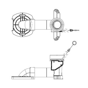 TOTO HH02126 �\�P�b�g��փ��j�b�g�i�����f���j