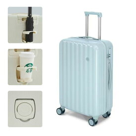 スーツケース Sサイズ Mサイズ 小型 超軽量 機内持ち込み カップホルダー 充電 USBポート キャリーケース キャリーバッグ ビジネス 旅行 出張