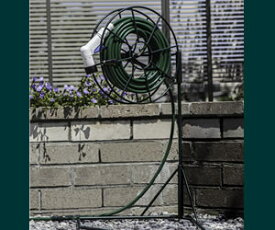 楽天市場 ホースリール おしゃれ リール 散水 潅水用具 ガーデニング 農業 花 ガーデン Diyの通販