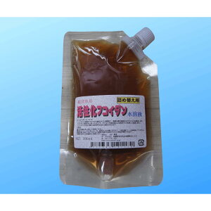 フコイダン水溶液  詰替用300ml 活性化フコイダン水溶液の詰替用です。マーク瓶入りの300mlよりも500円お得です。容器をお持ちのお客様は中身を詰め替えてご使用ください。送料無料 クリ
