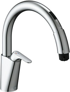 LIXIL キッチン用タッチレス水栓 SF-NAB454SYX ナビッシュ 乾電池式 B5・浄水器なしタイプ