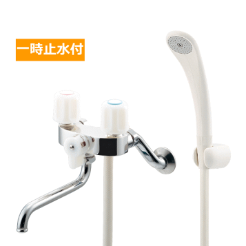 楽天市場】【356-803-W】カクダイ ストップシャワーヘッド クリア