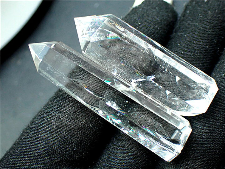 楽天市場】水晶 六角柱 七星陣 ☆高透明度 最強の浄化力を持つ 81B01 