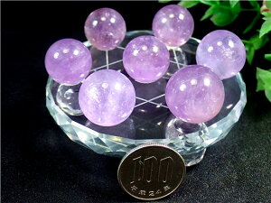 アメジスト 丸玉七星陣 パワーストーン 家庭円満 【送料無料】天然石180G7-43G25D