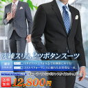 ナローラペル 2ツボタン スタイリッシュスーツ （春夏物 パンツウォッシャブル機能 プリーツ加工 メンズスーツ スリムスーツ ビジネススーツ 紳士服） suit... ランキングお取り寄せ