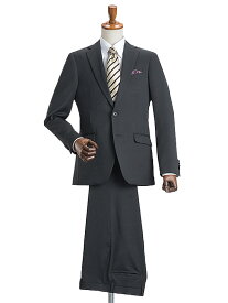 【783】 ウエスト83cm補正済 A-4号(S)サイズ限定！【わけあり処分】 スリムスーツ メンズ オールシーズン 上下洗える ビジネス 2ツボタン ノータックスラックス 春夏 秋冬 シングル スーツ 防シワ ストレッチ スリムシルエット ※処分品につき返品交換できません