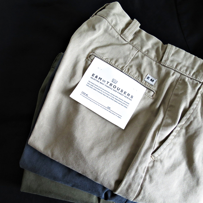 ENDS and MEANS Work Chino / STANDARD LINE 20AW エンズアンドミーンズ ワーク チノ パンツ トラウザー  / スタンダードライン | Suitable