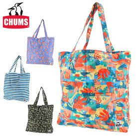 チャムス バッグ トート エコバッグ トートバッグ ハンドバッグ コンパクト ポーチ付き CHUMS Compact Eco Bag ch60-3226 メンズ レディース キッズ あす楽 プレゼント ギフト ラッピング無料 ネコポス不可 父の日