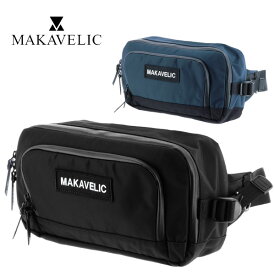 マキャベリック MAKAVELIC ウエストバッグ ファニーパック ボディバッグ ダムーブウエストバッグ トラックス DA MOVE WAISTBAG 3107-10302 メンズ レディース 斜め掛け カジュアル ブラック 送料無料 ラッピング 【1019sale】