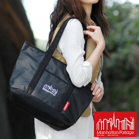 ＼5/30限定 最大P14倍／ 【正規店】 Manhattan Portage トートバッグ 小さめ MP Logo Printed Cherry Hill Tote Bag MP1306zp Mサイズ メンズ 人気ブランド A4 軽量 送料無料 プレゼント ギフト ラッピング無料 通販 man2202 ≪sw≫ 父の日