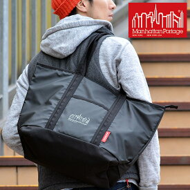 ＼4/25限定 最大P24倍／ 【正規取扱店】 Manhattan Portage トートバッグ MP Logo Printed Cherry Hill Tote Bag MP1307zp Lサイズ メンズ カバン 送料無料 プレゼント ギフト ラッピング無料 通販 man2202 ≪sw≫