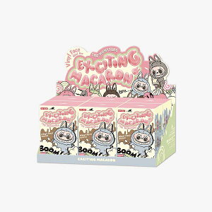 Ki POP MART LABUBU uu |bv}[g THE MONSTERS - Exciting Macaron Vinyl Face Blind Box ʂ `[