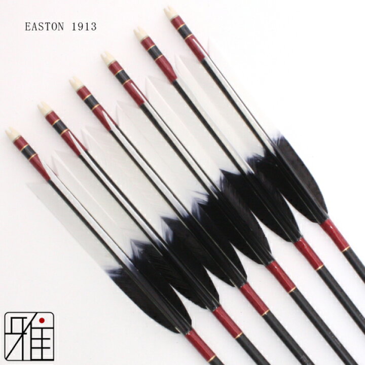 中古品】 EASTON イーストン XX75 1913 弓道 弓矢 矢 6本セット 