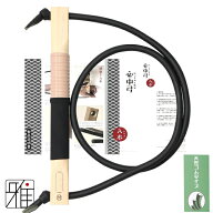弓道 初心者練習用 ゴム弓必中弓 入木(握り革：黒色)天然ゴムタイプ【メール便可】翠山弓具店 suizanすい…