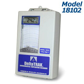 【ポイント20倍】デルタトラック デジタルLCD環境温度記録計 チャート紙 Model 18102