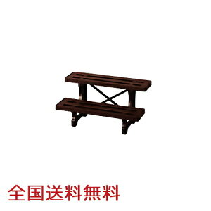 【ポイント20倍】フラワ−スタンド 2段600 チョコブラウン ガーデニング フラワーラック