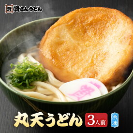 【資さんうどん】丸天うどん (3人前) 福岡うどん 北九州 丸天 冷凍うどん 博多 うどん チェーン店 お土産 送料無料 福岡 九州 ギフト 贈り物 敬老の日 お歳暮 お中元 取り寄せ 福岡市 さつま揚げ 北九州名物 かしわうどん 肉ごぼ天うどん