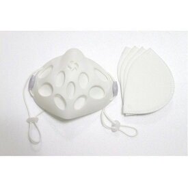 使い捨て　PPOPSK 機能性マスク セット　フィルター交換式 シリコン マスク (マスク1枚＋フィルター5枚入り) ウィルス　ほこり　PM2.5　予防　花粉