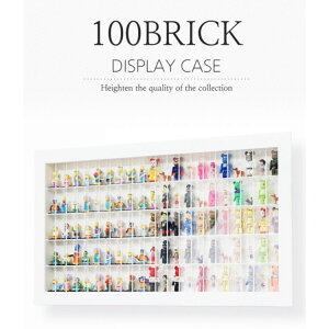 【IDK】レゴ ディスプレイケース アクリル壁掛けケース 100体展示可能