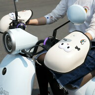 【送料無料】バイク ハンドルカバー ハンドル遮熱カバー オートバイ 原付 夏の日よけ サンバイザー 日焼…