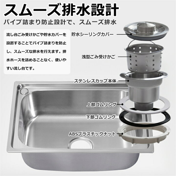 流し台 シンク A150 ガーデンシンクY2565ステンレス 水栓付き 蛇口  