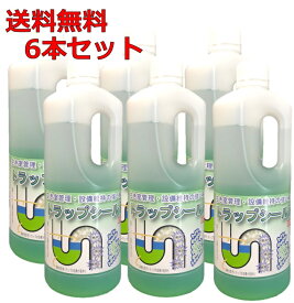 ＼あす楽対応♪／【6本セット】トラップシールド 消臭剤 防臭剤 封水蒸発防止 剤 消臭 悪臭 別荘 旅行 長期不在 排水トラップ 封水 下水 お風呂 キッチン トイレ 空き家 不動産 ニオイ 空室 排水口 悪臭対策 洗剤 RSL