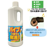 【 配管洗浄剤】ピーピースカット(1kg) キッチン お風呂 業務用 1リットル 排水管洗浄液 排水口 排水溝 …