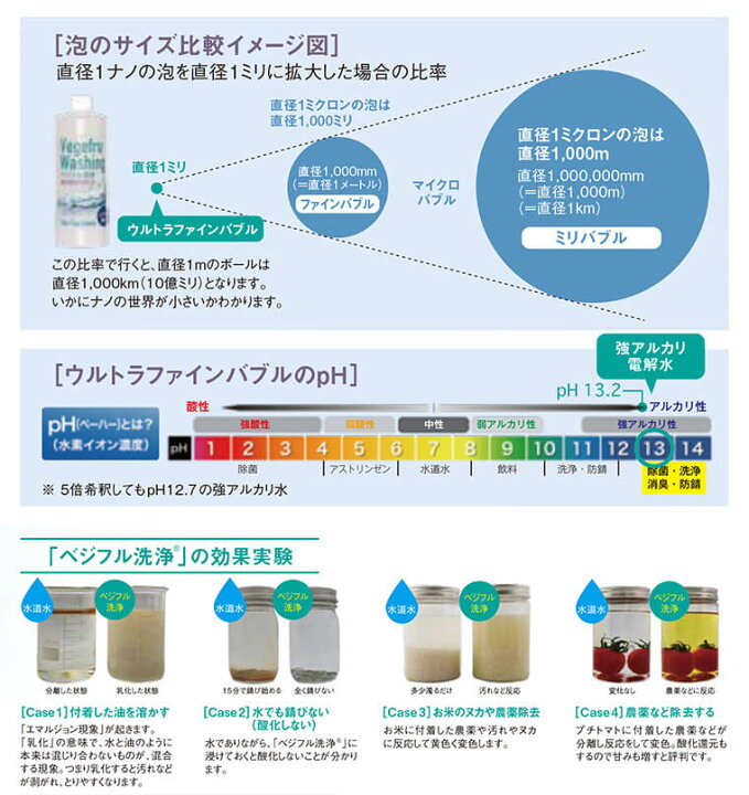 協栄化成 べジサボン 野菜洗浄 300ml 残留農薬除去剤