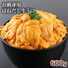 お刺身用　はねだし生うに600g（100g×6パック）【うに】【ウニ】【お刺身】【送料無料】