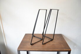 【国内自社生産】スケートボードスツール用脚 | SULK スケボーチェア スケボースツール スケートスツール DIYパーツ インテリア おしゃれ ベンチ 椅子 腰掛け 飾り台 什器 デッキ アイアン 鉄 高さ40cm 丸棒 2脚セット ビス ネジ 日本製 送料無料