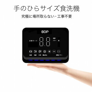 即納 BDP 超音波食洗機 The Washer Pro Q6_400 専用洗い桶付き