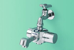 HS-72X STN バイタル 自動水栓 混合栓付 DELMAN デルマン 送料無料