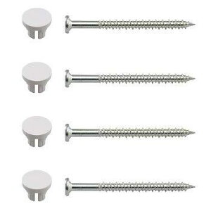 426-497 カクダイ 洗濯機用防水パン取付ビス・キャップセット 送料無料 複数買いでお値引き