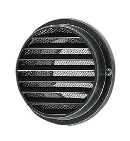 ポイントアップ中 DV-141VNV(K) 東芝キヤリア 換気扇部品 ベントキャップ φ100用 アルミ製 ガラリ・防虫網付 ブラック DV-141VNV(K)【沖縄県運賃見積】