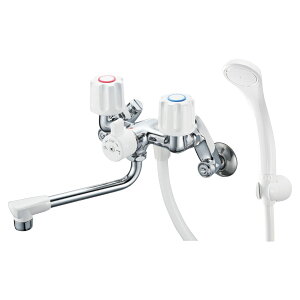 SK1104D-W-13 ツーバルブシャワー混合栓(一時止水) 三栄 SANEI 送料無料 複数買いでお値引き