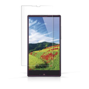 �݌ɏ��� BUFFALO AQUOS ZETA SH-01G/SH-02G�p �C�A��������t���ی�t�B���� ���˖h�~�^�C�v