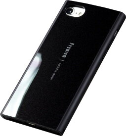 在庫処分品 Natural design iPhoneSE第2世代 iPhone8 iPhone7（4.7インチ）ケース 衝撃吸収 背面ケース ブラック Premium Black iP7-PRE02