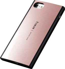 在庫処分品 Natural design iPhoneSE第2世代 iPhone8 iPhone7（4.7インチ）ケース 衝撃吸収 背面ケース ローズゴールド Premium Rose Gold iP7-PRE07