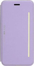 在庫処分品 NATURALdesign iPhone8Plus iPhone87Plus（5.5インチ） 手帳型 ケース iColor ラベンダー Lavender ストラップ付 カードポケット スタンド機能