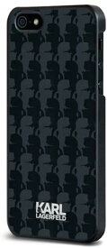 スマホケース カバー iPhone5 5s se CG Mobile Karl Lagerfeld ブラック 黒 ジャケット ポリカーボネート